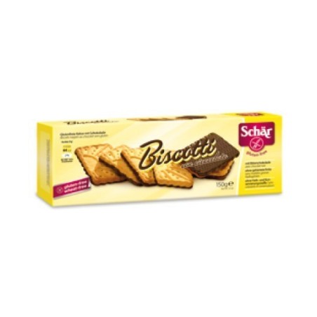 Dr. Schar Schar Biscotto Con Cioccolato Dark Chocolate 150 G Dr. Schar Schar Biscotto Con Cioccolato Dark Chocolate 150 G