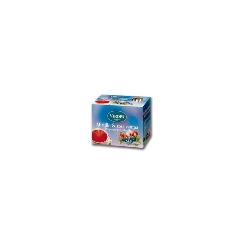 Viropa Import Viropa Mirtillo/rosa Canina 15 Bustine