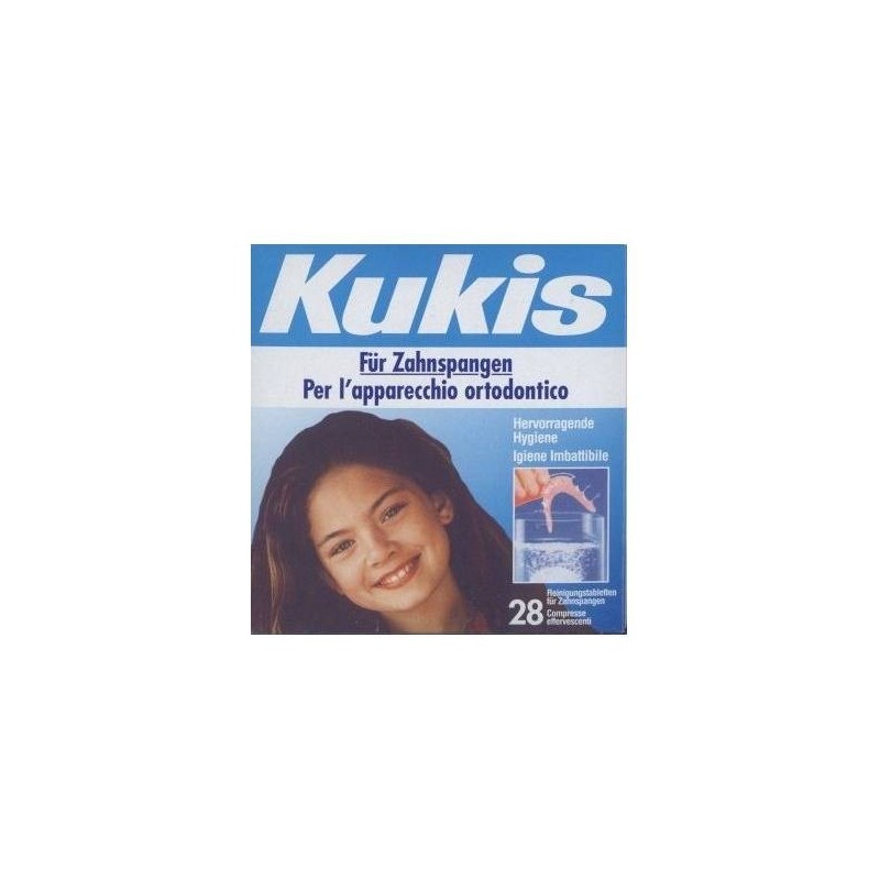 Procter & Gamble Kukis Cleanser 28 Compresse Per Pulizia Apparecchi Ortodontici Procter & Gamble Kukis Cleanser 28 Compresse Per Pulizia Apparecchi Ortodontici