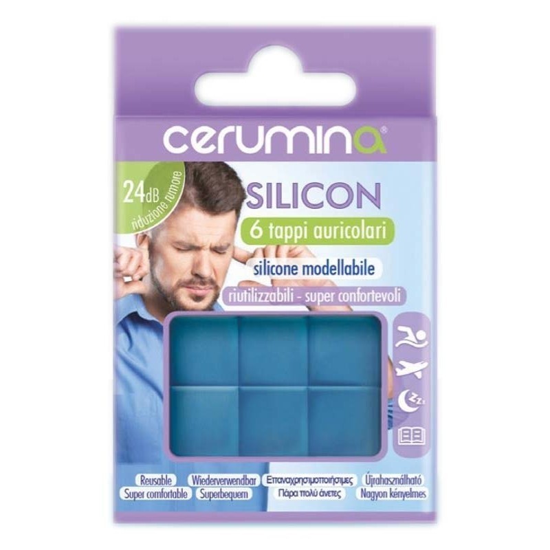 Pietrasanta Pharma Cerumina Silicone 6 Pezzi Pietrasanta Pharma Cerumina Silicone 6 Pezzi