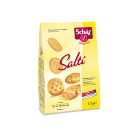 Dr. Schar Schar Salti' Cracker Con Sale Marino Senza Lattosio 175 G Dr. Schar Schar Salti' Cracker Con Sale Marino Senza Lattosio 175 G
