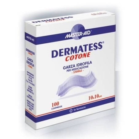 Pietrasanta Pharma Garza Idrofila Dermatess Cot 10x10 100 Pezzi