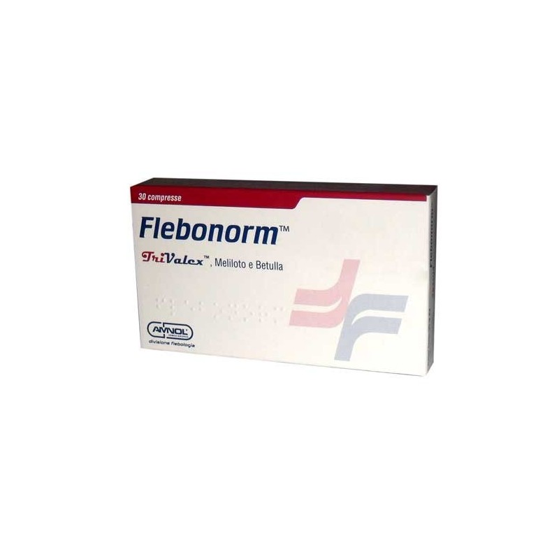 Amnol Chimica Biologica Flebonorm 30 Compresse Amnol Chimica Biologica Flebonorm 30 Compresse
