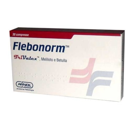 Amnol Chimica Biologica Flebonorm 30 Compresse Amnol Chimica Biologica Flebonorm 30 Compresse