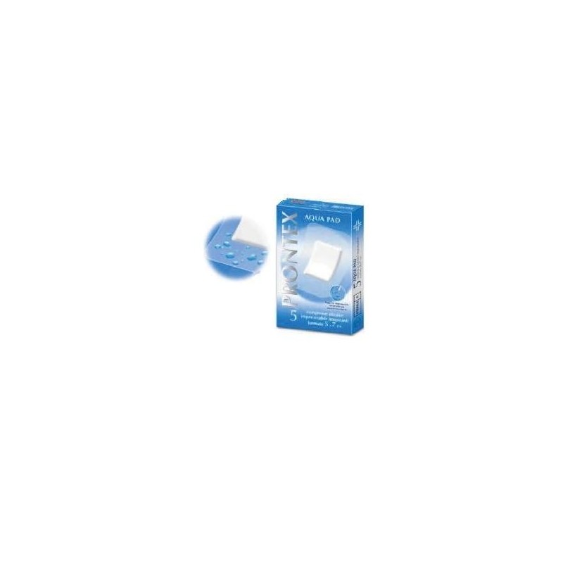 Safety Garza Compressa Prontex Aqua Pad 5x7cm Safety Garza Compressa Prontex Aqua Pad 5x7cm