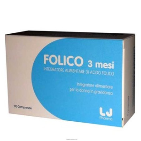 Farmitalia - Soc. Unipers. Folico 3 Mesi 90 Compresse Farmitalia - Soc. Unipers. Folico 3 Mesi 90 Compresse