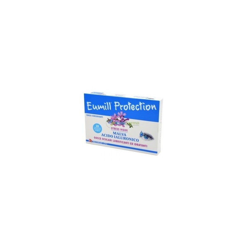 Recordati Eumill Protection Gocce Oculari 10 Flaconcini Monodose 0,5 Ml Recordati Eumill Protection Gocce Oculari 10 Flaconcini Monodose 0,5 Ml