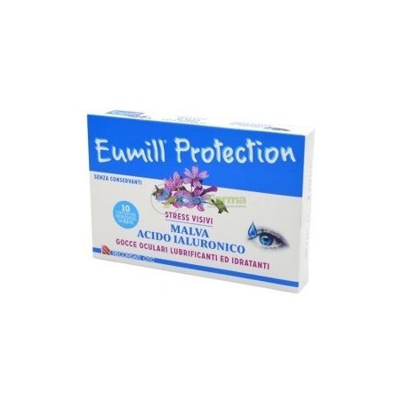 Recordati Eumill Protection Gocce Oculari 10 Flaconcini Monodose 0,5 Ml Recordati Eumill Protection Gocce Oculari 10 Flaconcini Monodose 0,5 Ml