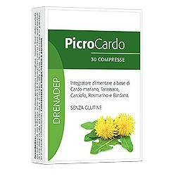 Laboratorio Della Farmacia Drenadep Depurativo Picrocar 30 Compresse 22,5 G Linea Drenadep