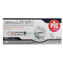 Pikdare Siringa Pic Ultrafine 5 Ml Ago 14 10 Pezzi