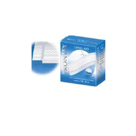 Safety Cerotto Prontex Long Aid 50x8cm 1confezione Safety Cerotto Prontex Long Aid 50x8cm 1confezione