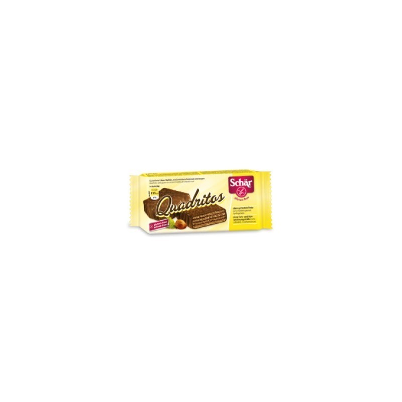 Dr. Schar Schar Quadritos Wafer Con Cacao Ricoperti Di Cioccolato Fondente 40 G Dr. Schar Schar Quadritos Wafer Con Cacao Ricoperti Di Cioccolato Fondente 40 G