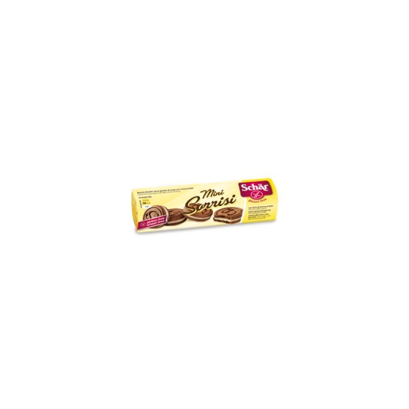 Dr. Schar Schar Mini Sorrisi Con Crema Al Latte 100 G Dr. Schar Schar Mini Sorrisi Con Crema Al Latte 100 G