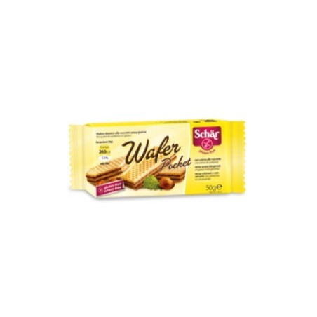 Dr. Schar Schar Wafer Pocket Alla Nocciola 50 G Dr. Schar Schar Wafer Pocket Alla Nocciola 50 G
