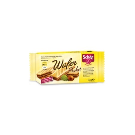 Dr. Schar Schar Wafer Pocket Alla Nocciola 50 G Dr. Schar Schar Wafer Pocket Alla Nocciola 50 G