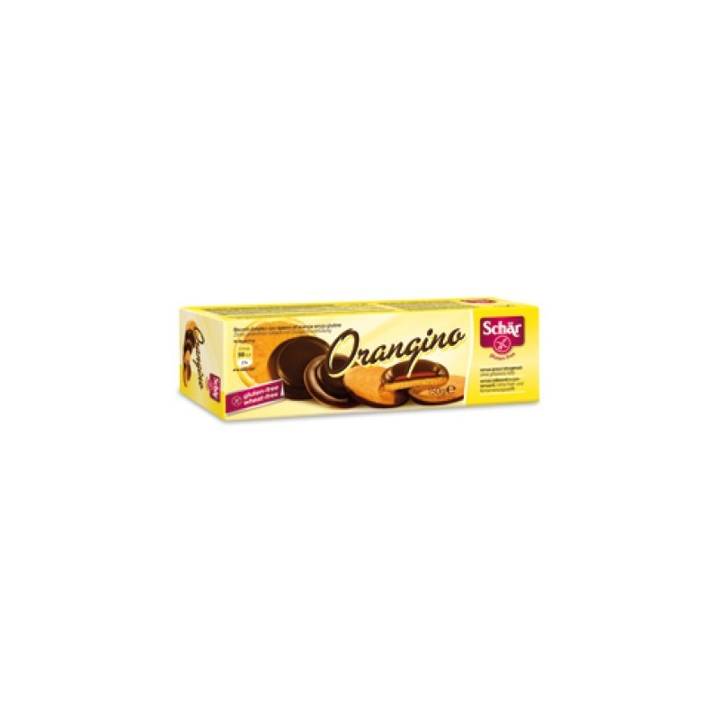 Dr. Schar Schar Orangino Biscotti Con Ripieno Al Gusto Di Arancia Ricoperti Con Cioccolato 150 G Dr. Schar Schar Orangino Biscotti Con Ripieno Al Gusto Di Arancia Ricoperti Con Cioccolato 150 G