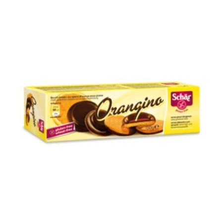 Dr. Schar Schar Orangino Biscotti Con Ripieno Al Gusto Di Arancia Ricoperti Con Cioccolato 150 G Dr. Schar Schar Orangino Biscotti Con Ripieno Al Gusto Di Arancia Ricoperti Con Cioccolato 150 G