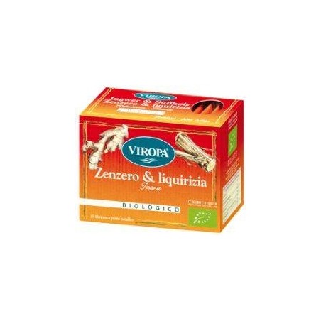 Viropa Import Viropa Zenzero & Liquirizia 15 Bustine