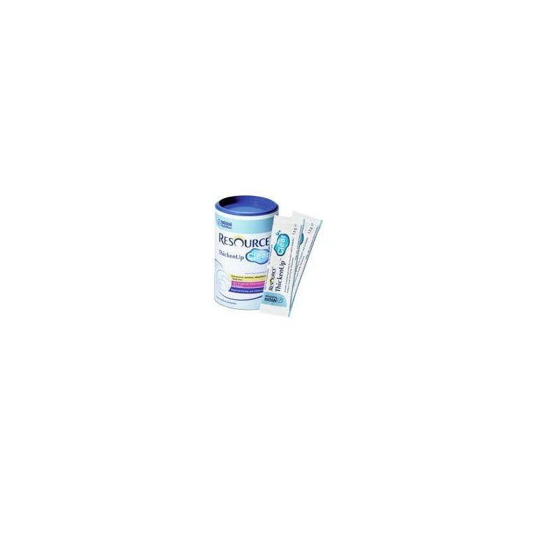 Nestle' It. Resource Thickenup Clear Addensante Istantaneo Neutro Barattolo 125 G Nestle' It. Resource Thickenup Clear Addensante Istantaneo Neutro Barattolo 125 G