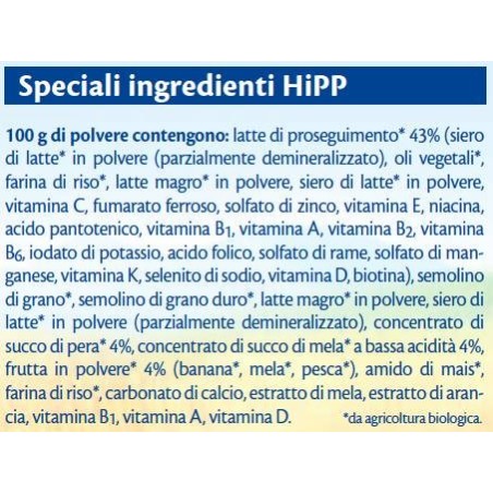Hipp Italia Hipp Bio Pappa Lattea Frutta Mista 250 G Hipp Italia Hipp Bio Pappa Lattea Frutta Mista 250 G