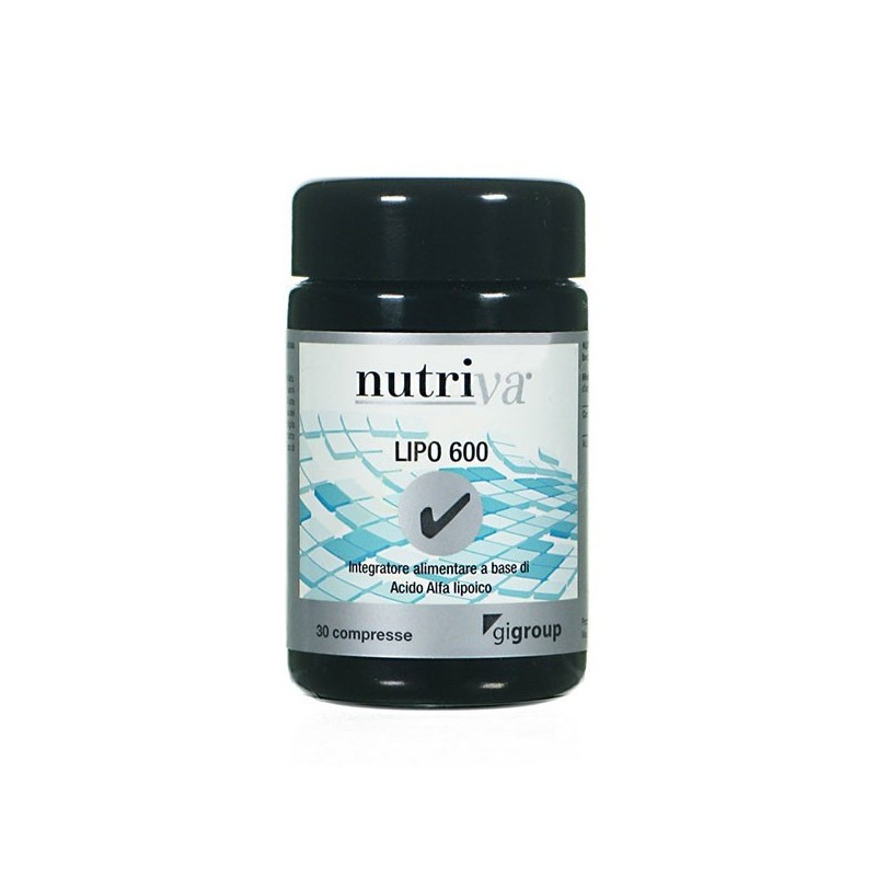 Giuriati Group Nutriva Lipo 600 30 Compresse 900 Mg Giuriati Group Nutriva Lipo 600 30 Compresse 900 Mg