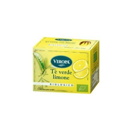 Viropa Import Viropa Te' Verde Limone Bio 15 Filtri Viropa Import Viropa Te' Verde Limone Bio 15 Filtri