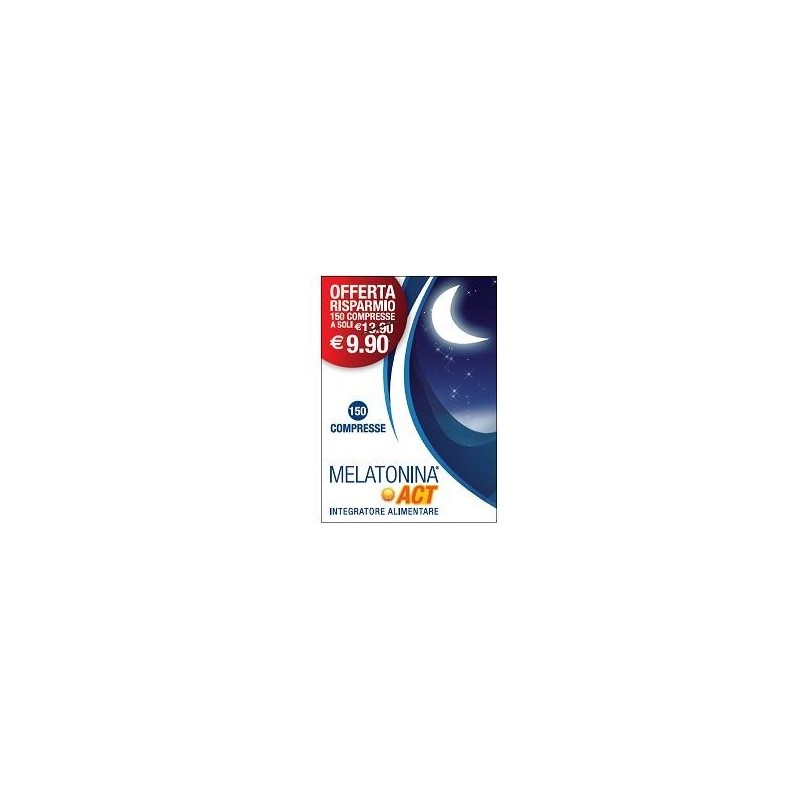 F&f Melatonina Act 150 Compresse F&f Melatonina Act 150 Compresse