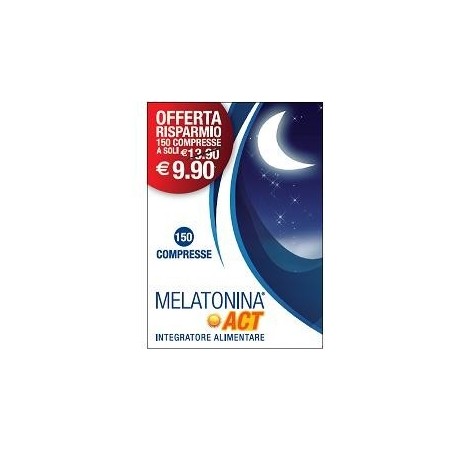F&f Melatonina Act 150 Compresse F&f Melatonina Act 150 Compresse