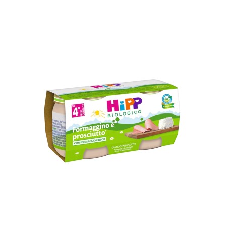 Hipp Italia Hipp Bio Omogeneizzato Formaggino Prosciutto 2x80 G Hipp Italia Hipp Bio Omogeneizzato Formaggino Prosciutto 2x80 G