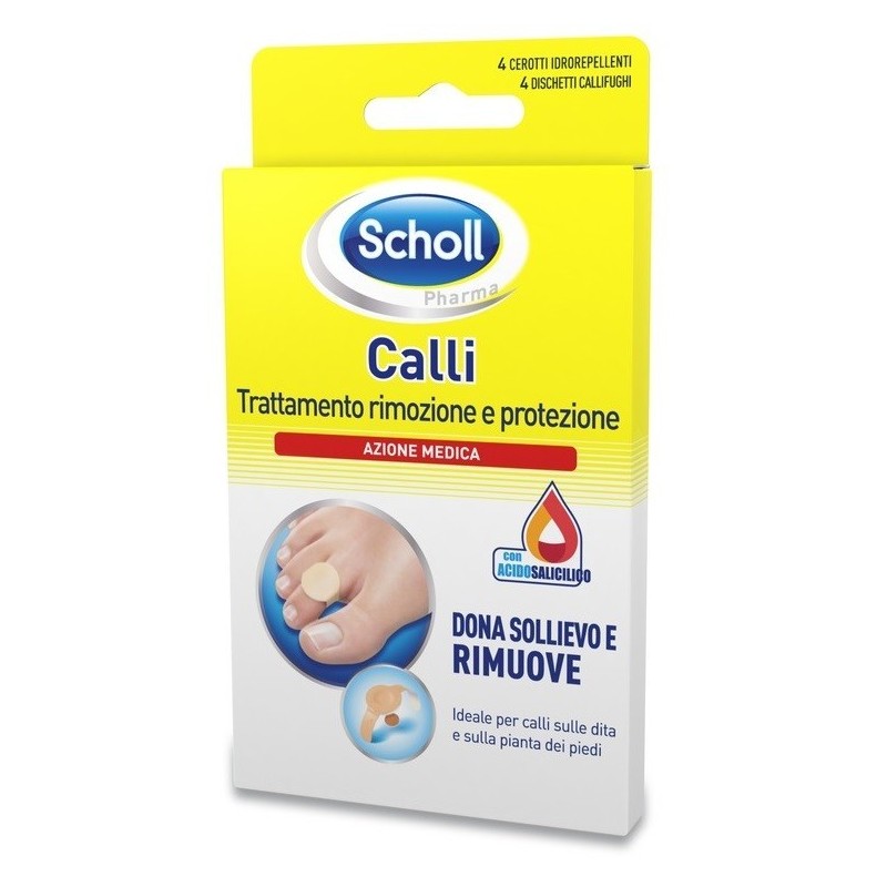 Vemedia Pharma Cerotto Callifugo Trattamento Rimozione/protezione Calli 4 Cerotti Idrorepellenti + 4 Dischetti Callifughi Vemedia Pharma Cerotto Callifugo Trattamento Rimozione/protezione Calli 4 Cerotti Idrorepellenti + 4 Dischetti Callifughi