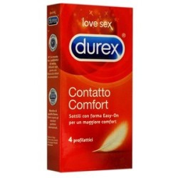 Reckitt Benckiser H. Profilattico Durex Contatto Comfort 4 Pezzi