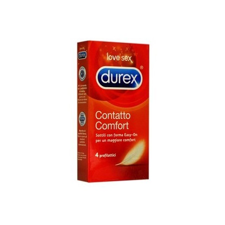 Reckitt Benckiser H. Profilattico Durex Contatto Comfort 4 Pezzi Reckitt Benckiser H. Profilattico Durex Contatto Comfort 4 Pezzi