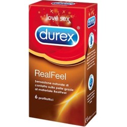 Reckitt Benckiser H. Profilattico Durex Realfeel 6 Pezzi