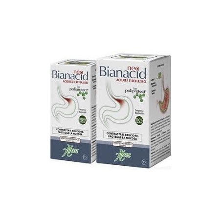 Aboca Societa' Agricola Neobianacid 45 Compresse Masticabili Aboca Societa' Agricola Neobianacid 45 Compresse Masticabili