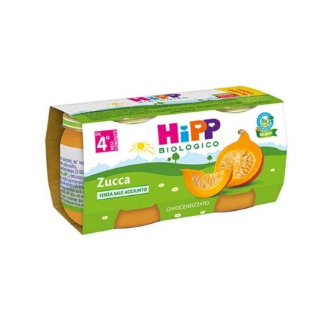 Hipp Italia Hipp Bio Hipp Bio Omogeneizzato Zucca 2x80 G Hipp Italia Hipp Bio Hipp Bio Omogeneizzato Zucca 2x80 G