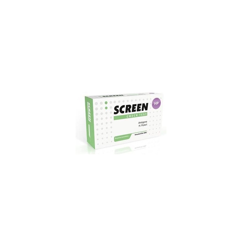 Screen Italia Test Rapido Antigeni Helicobacter Pylori Feci Umane Screen Screen Italia Test Rapido Antigeni Helicobacter Pylori Feci Umane Screen