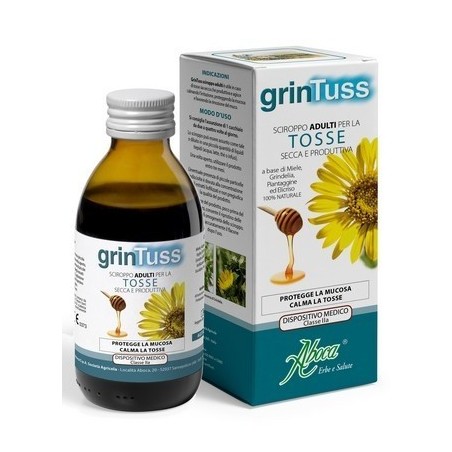 Aboca Societa' Agricola Grintuss Adulti Sciroppo 180 G Aboca Societa' Agricola Grintuss Adulti Sciroppo 180 G