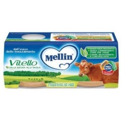 Danone Nutricia Soc. Ben. Mellin Omogeneizzato Vitello 2 X 80 G