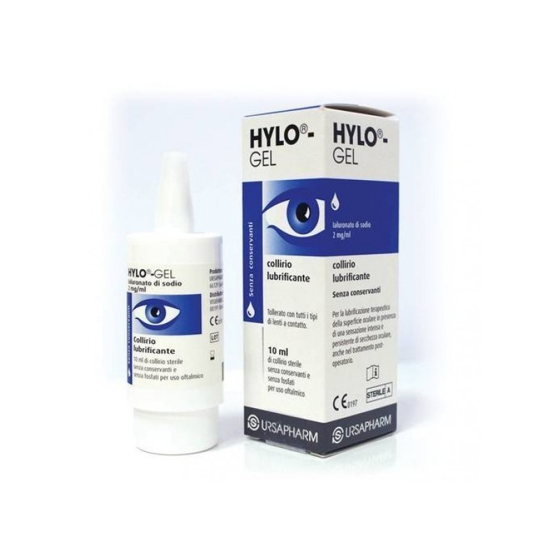 Ursapharm Hylo-gel Collirio Lubrificante Acido Ialuronico 0,2% 10 Ml Ursapharm Hylo-gel Collirio Lubrificante Acido Ialuronico 0,2% 10 Ml