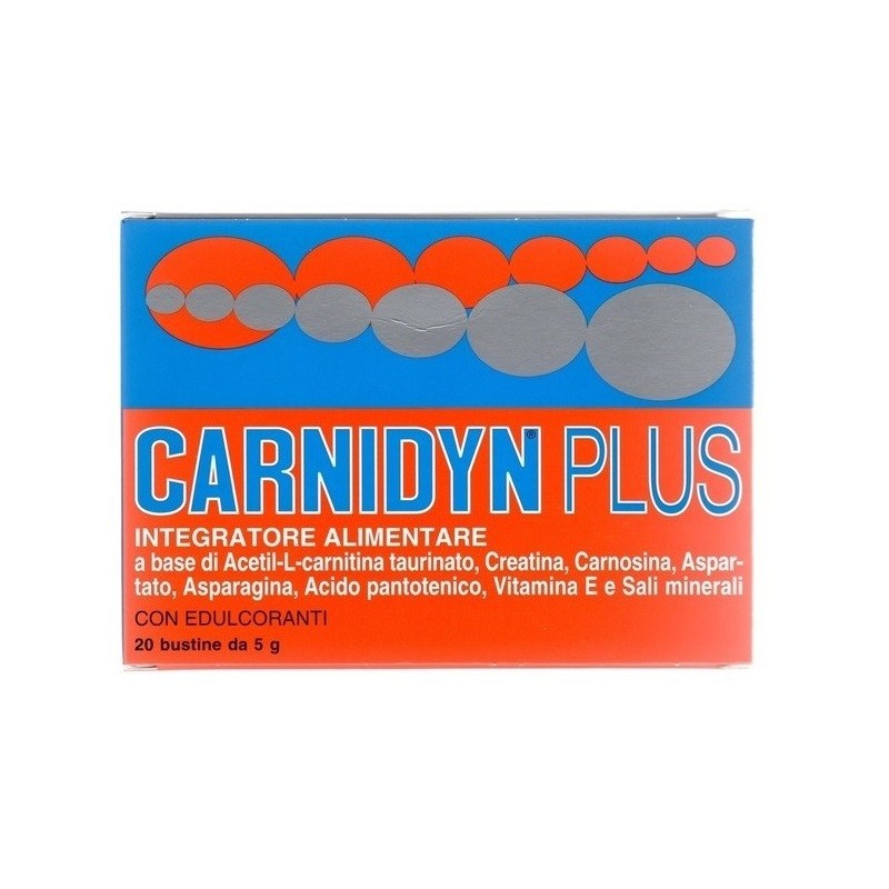 Alfasigma Carnidyn Plus 20 Bustine Da 5 G Gusto Arancia Alfasigma Carnidyn Plus 20 Bustine Da 5 G Gusto Arancia