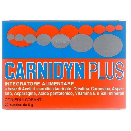 Alfasigma Carnidyn Plus 20 Bustine Da 5 G Gusto Arancia Alfasigma Carnidyn Plus 20 Bustine Da 5 G Gusto Arancia