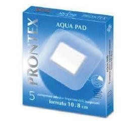 Safety Garza Compressa Prontex Aqua Pad 10x8cm 5 Pezzi