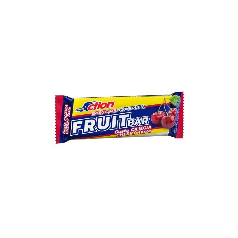 Proaction Fruit Bar Barretta Energetica Alla Ciliegia 40 G Proaction Fruit Bar Barretta Energetica Alla Ciliegia 40 G
