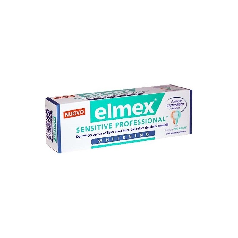 Giuliani Elmex Sensitive Professional Whitening Dentifricio 75 Ml Giuliani Elmex Sensitive Professional Whitening Dentifricio 75 Ml