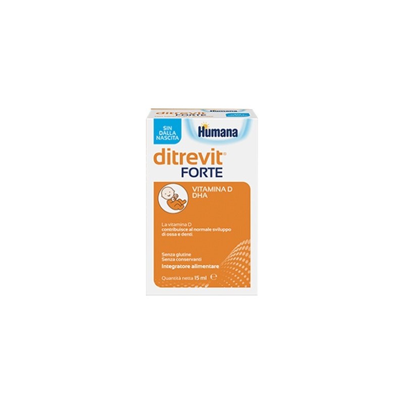 Humana Italia Ditrevit Forte 15 Ml Nuova Formulazione Humana Italia Ditrevit Forte 15 Ml Nuova Formulazione
