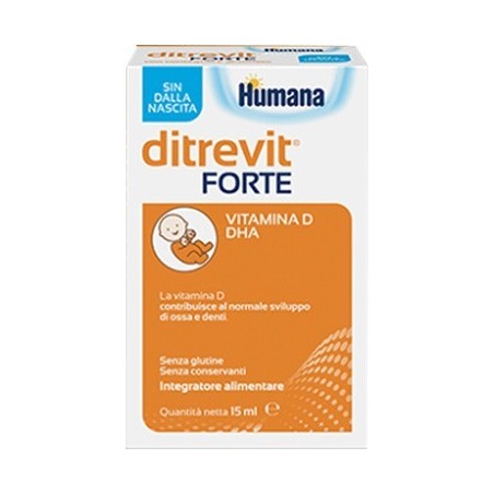 Humana Italia Ditrevit Forte 15 Ml Nuova Formulazione Humana Italia Ditrevit Forte 15 Ml Nuova Formulazione
