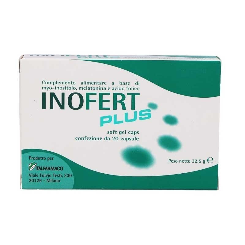 Italfarmaco Inofert Plus 20 Capsule Softgel Italfarmaco Inofert Plus 20 Capsule Softgel