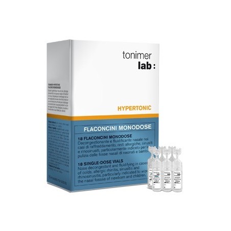 Ist. Ganassini Tonimer Lab Hypertonic 18 Flaconcini Monodose Ist. Ganassini Tonimer Lab Hypertonic 18 Flaconcini Monodose