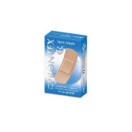 Safety Cerotto Prontex Skin Strips Formato Grande Astuccio 12 Pezzi Safety Cerotto Prontex Skin Strips Formato Grande Astuccio 12 Pezzi