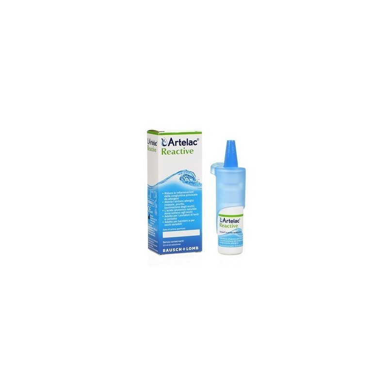 Bausch & Lomb-iom Artelac Reactive Soluzione Oftalmica Multidose Flacone 10 Ml Bausch & Lomb-iom Artelac Reactive Soluzione Oftalmica Multidose Flacone 10 Ml